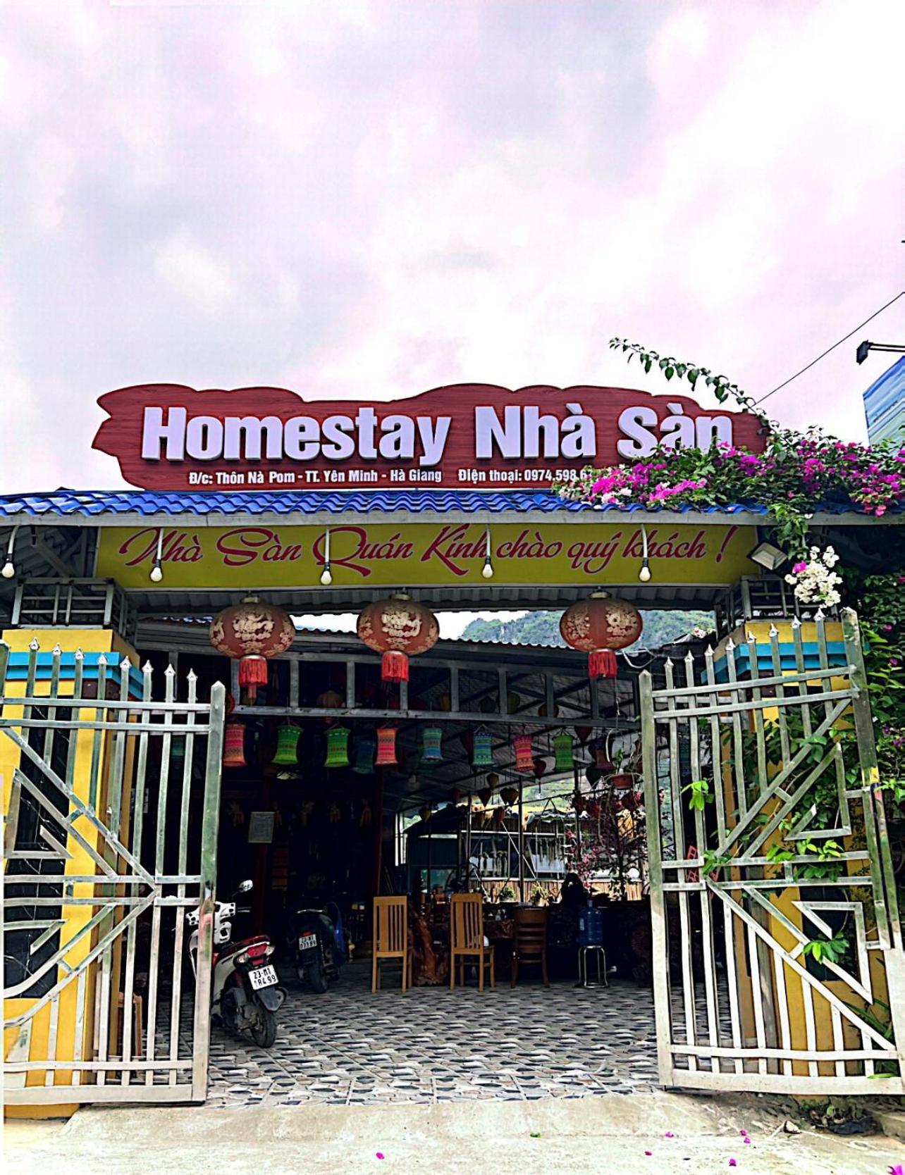 Nha San Homestay Yen Minh Εξωτερικό φωτογραφία